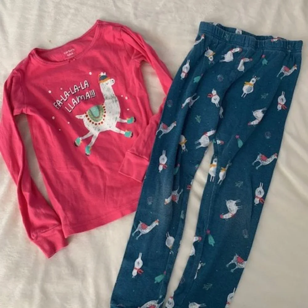 Girls Size 6 bundle of 3 Pajama Sets - Picture 8 of 11